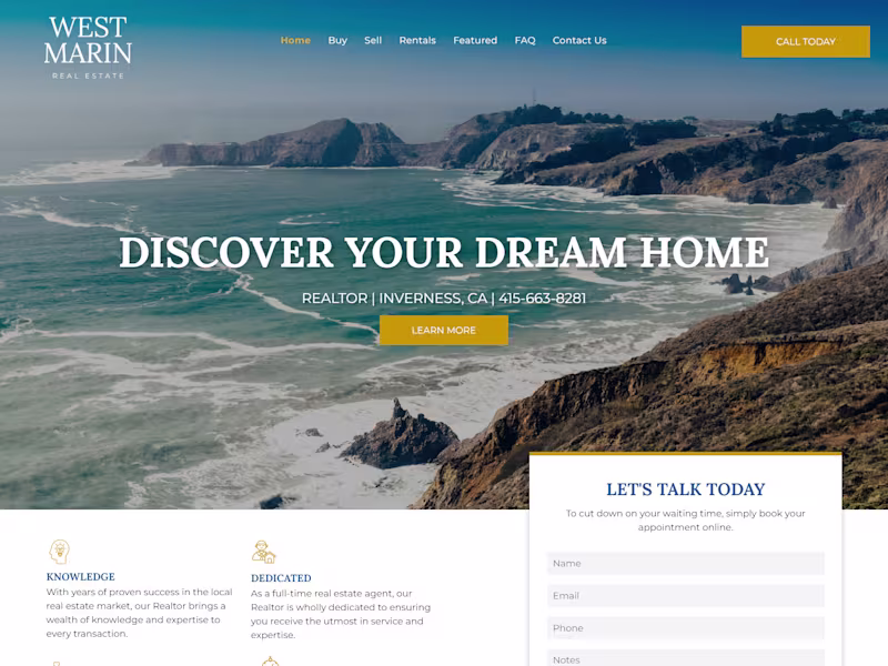 Cover image for West Marin Real Estate