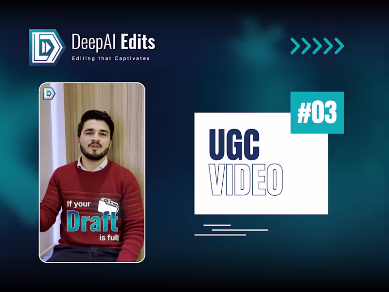 Cover image for Enhance Your UGC Videos with DeepAI for Authentic Engagement