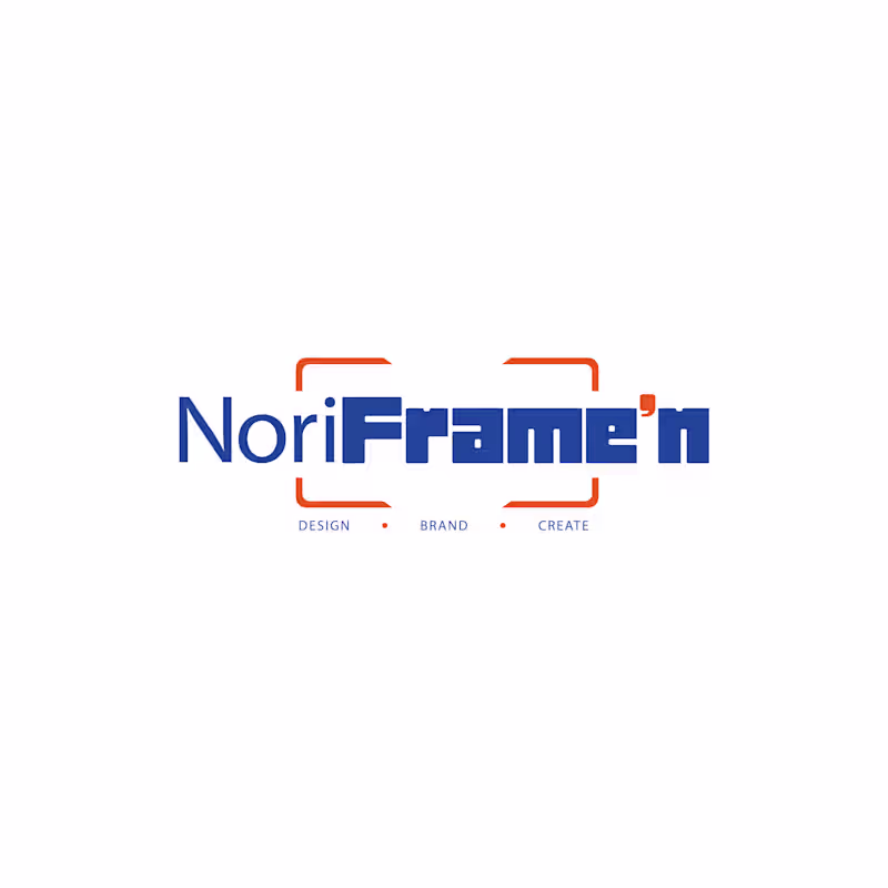 Cover image for NoriFrame’n — Creative Agency Branding
A