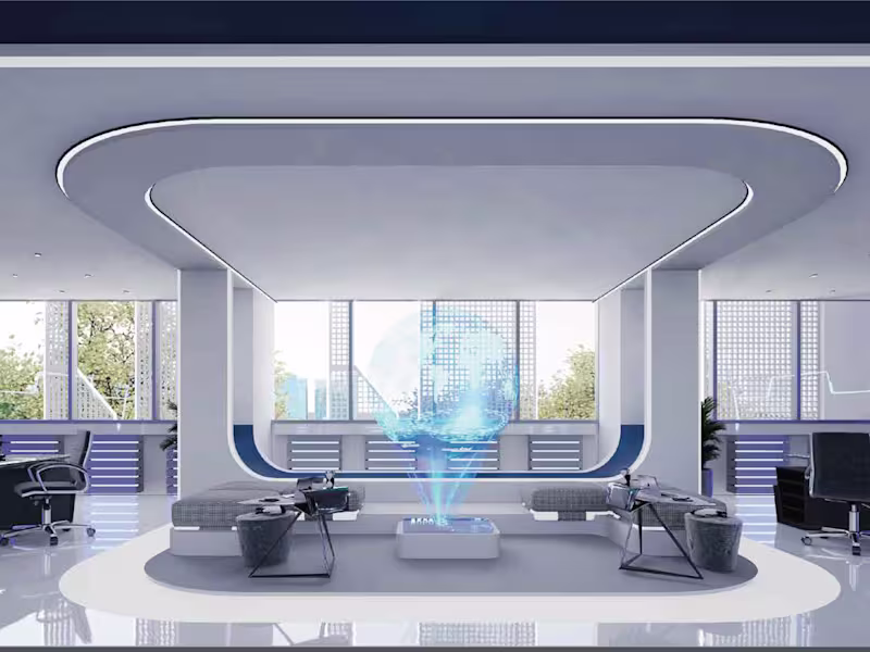Cover image for Futuristic Architectural Concept Visualization