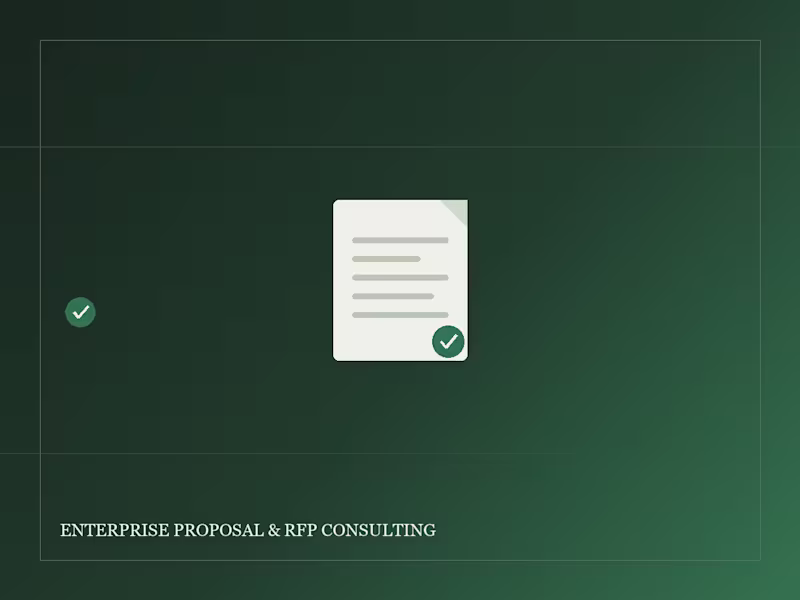 Cover image for RFP & Enterprise Proposal Writing