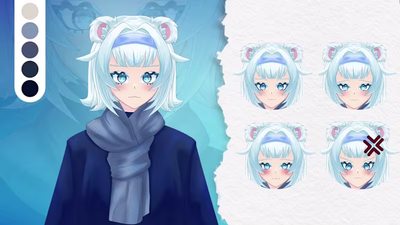 Cover image for Live2D VTuber Model & Rigging