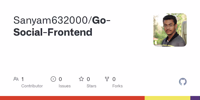 Cover image for Sanyam632000/Go-Social-Frontend