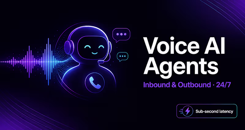 Cover image for Real-Time Voice AI Agent | Inbound & Outbound Calls