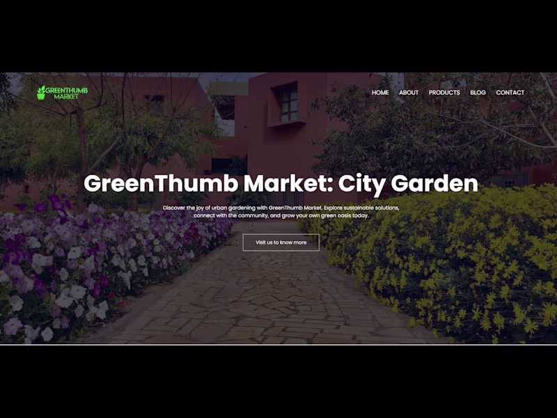 Cover image for Green Thumb Market