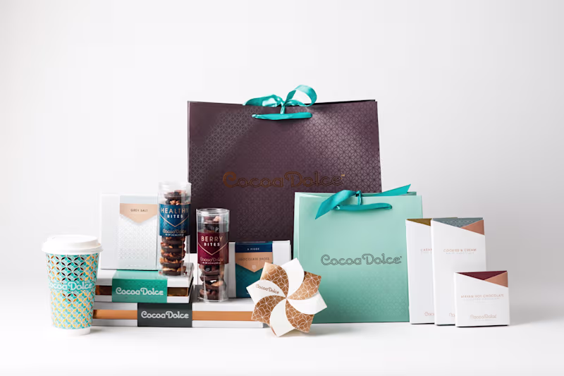 Cover image for Cocoa Dolce — Packaging and Seasonal Marketing
