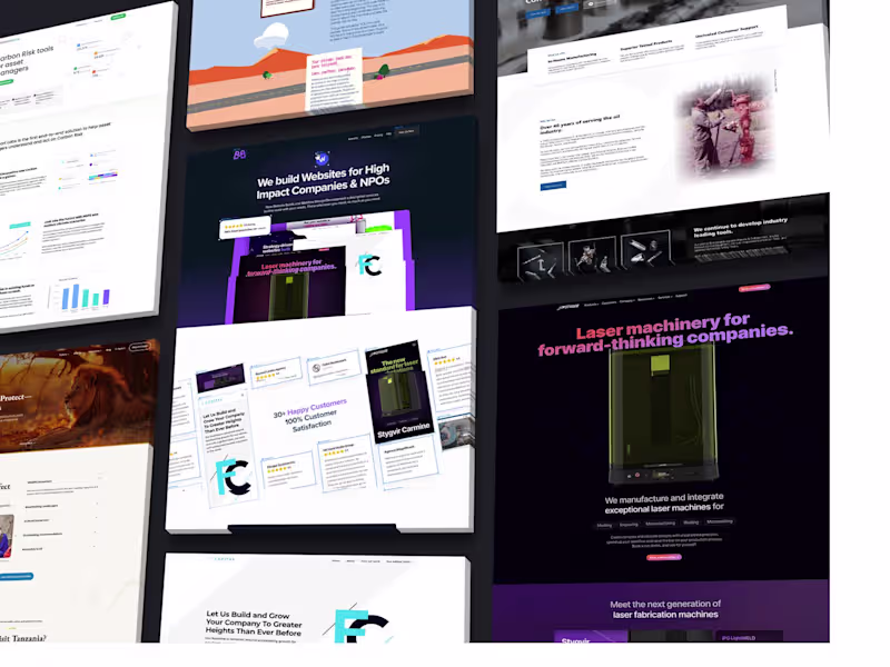 Cover image for Website Design & Development