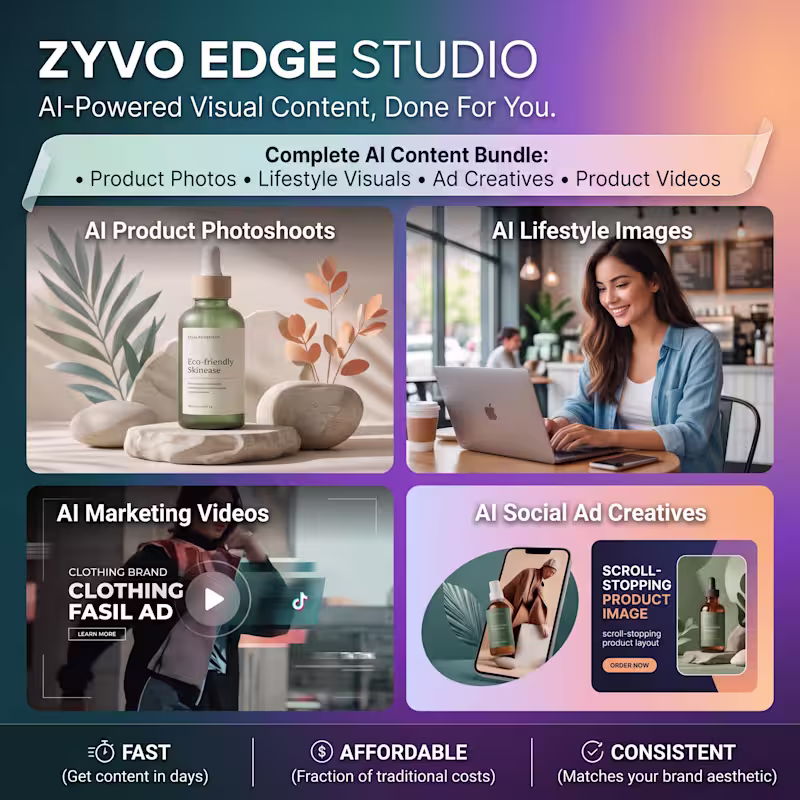 Cover image for AI-Powered Visual Content, Done For You