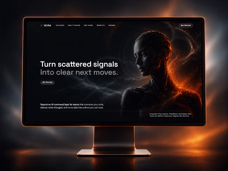 Cover image for Multi-page website built in Framer