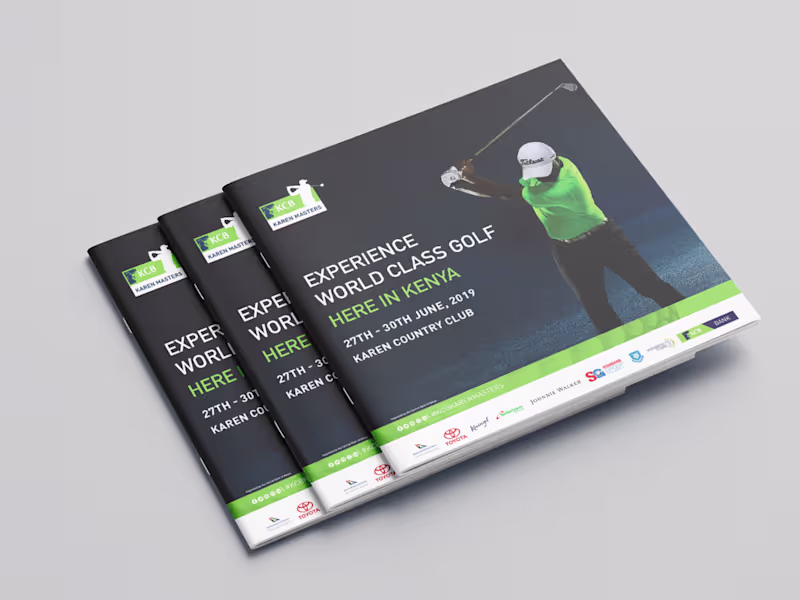 Cover image for James Kahoi - KCB Karen Masters