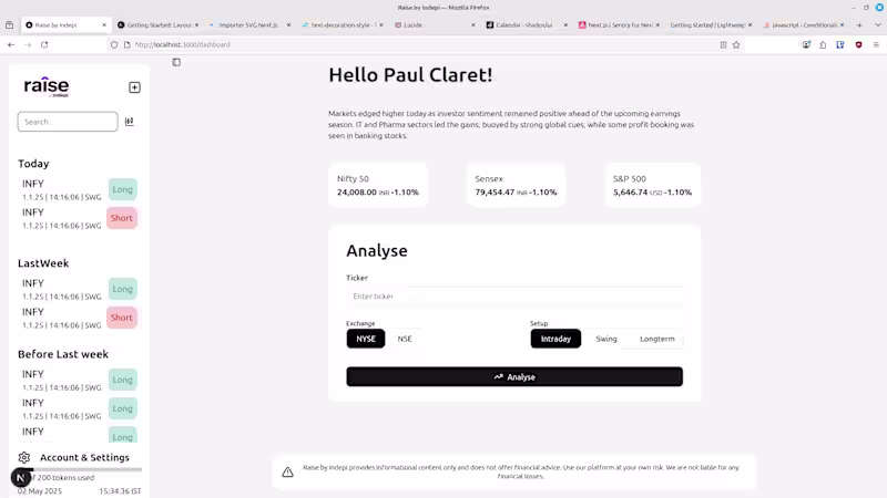 Cover image for AI-Driven Financial Data Analysis Platform for Indepi