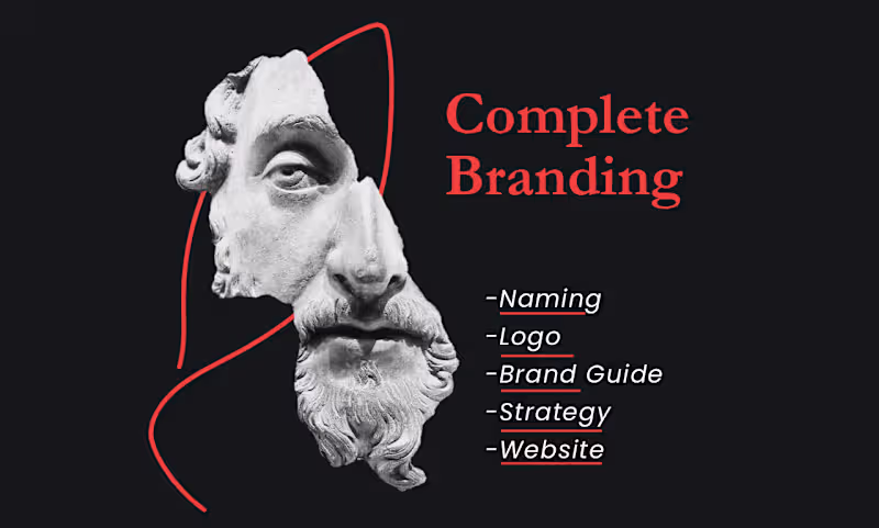 Cover image for Full Brand Identity including Brand Name, Logo and Strategy