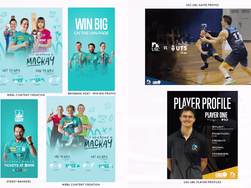 Cover image for Brisbane Heat and USC Basketball Season