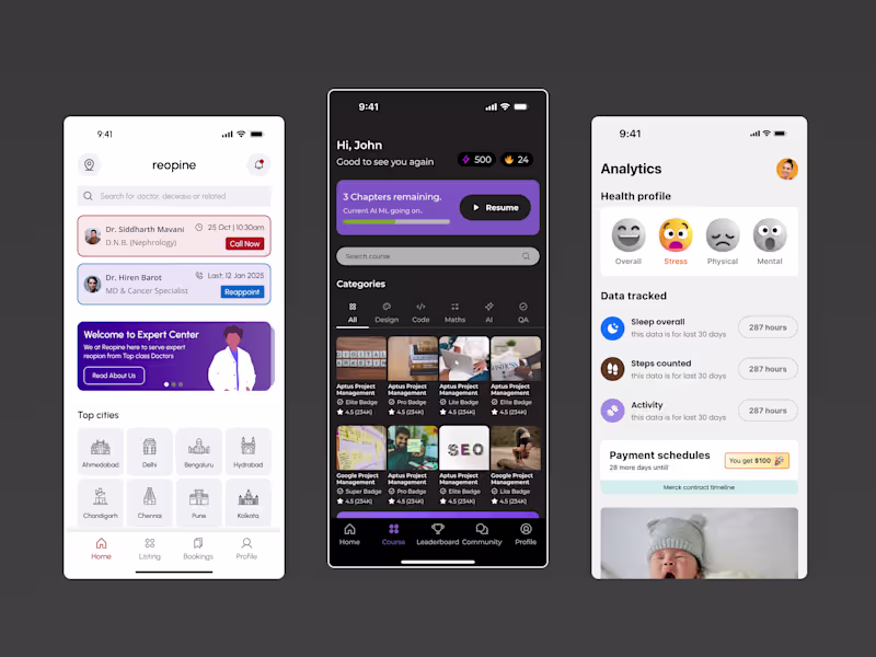 Cover image for Mobile App Design | UI,UX Product Design