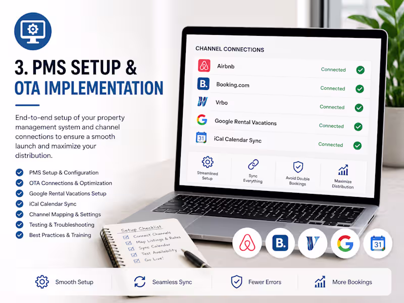 Cover image for Channel Manager Setup & OTAs Implementation