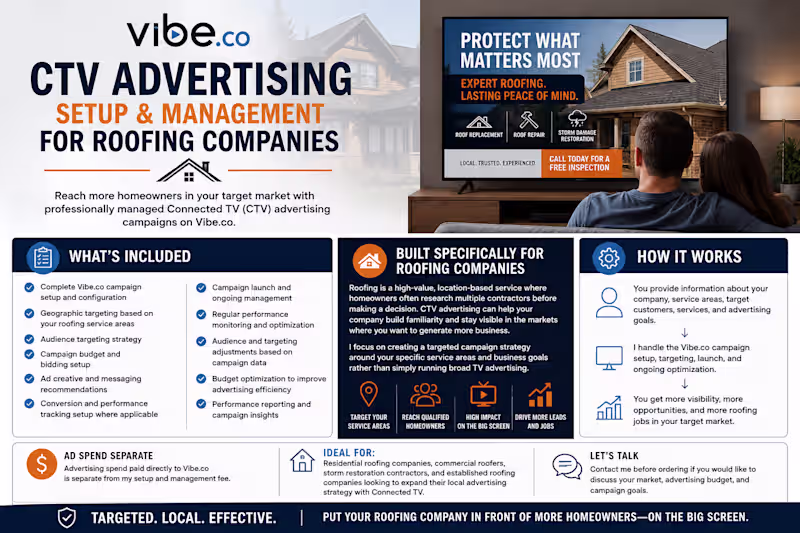 Cover image for Vibe.Co Ad Service and Management