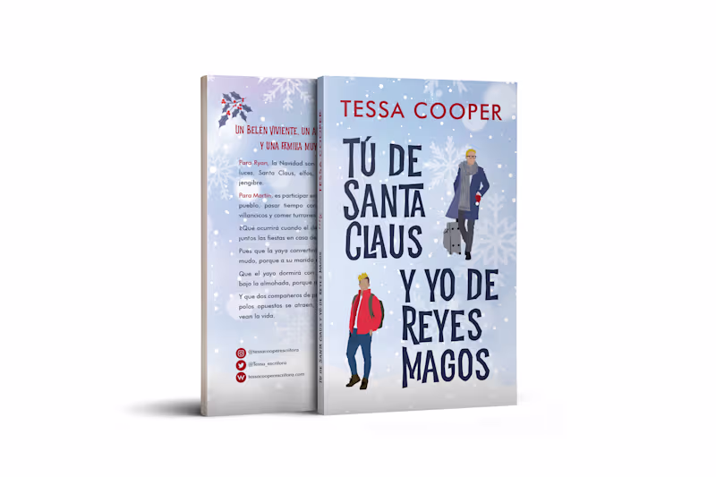 Cover image for Cover and interior book design. Digital illustration.