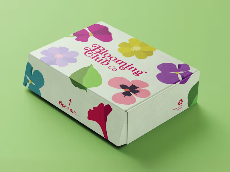 Cover image for Brand Identity Design for Blooming Club Co.