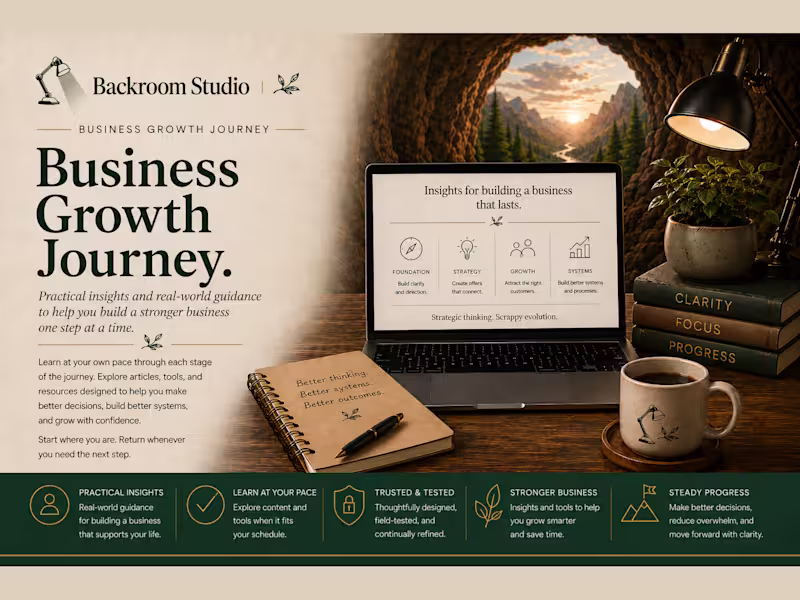 Cover image for Business Growth Journey
I designed the