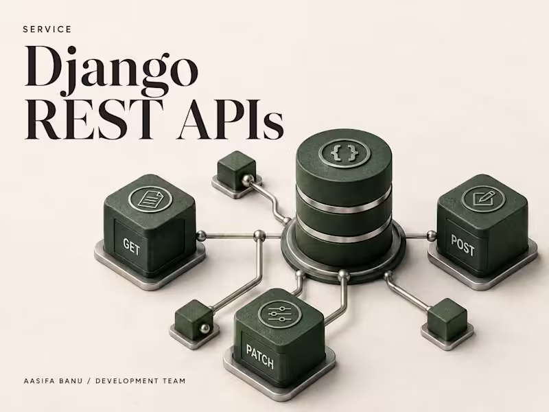 Cover image for Fix or extend your Django REST API