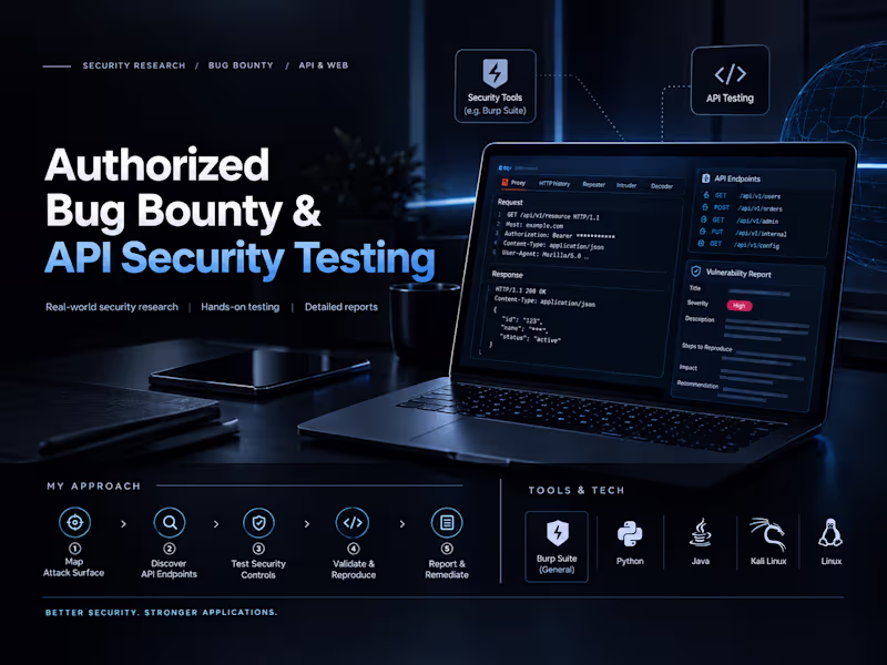 Cover image for API & Web Application Tester