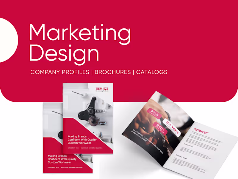 Cover image for Marketing & Sales Design