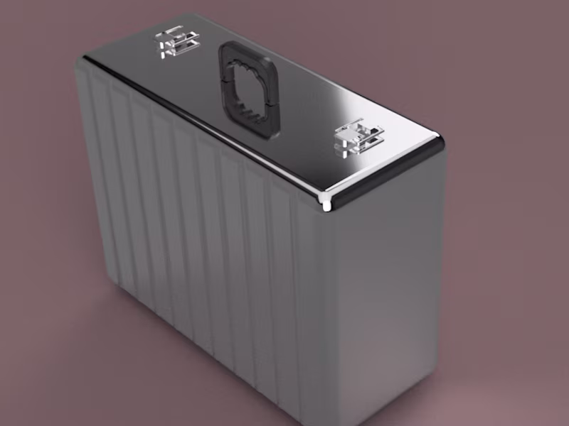 Cover image for Modern Hard-Shell Briefcase Concept Design
Designed
