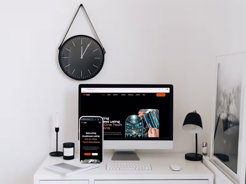 Cover image for Agency Website