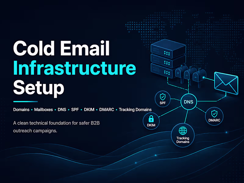 Cover image for Cold Email Infrastructure Setup for