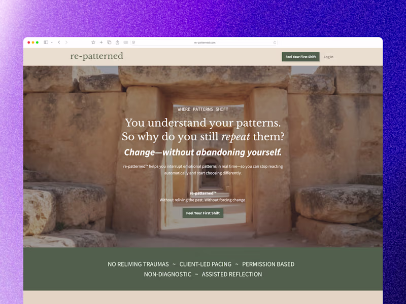 Cover image for Kajabi Website Build — re-patterned