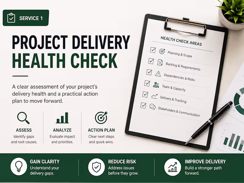 Cover image for Project delivery health check