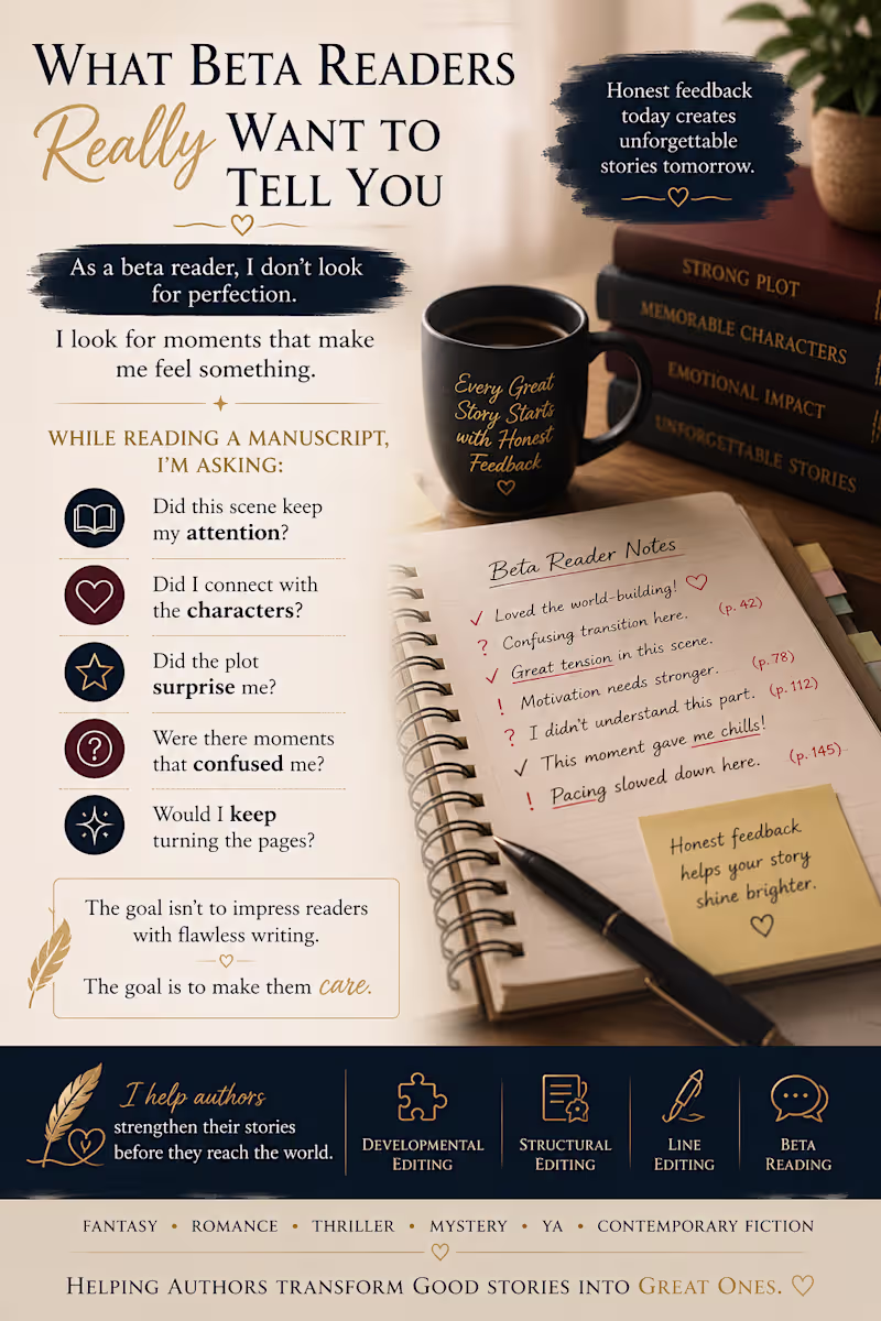 Cover image for As a beta reader, I
