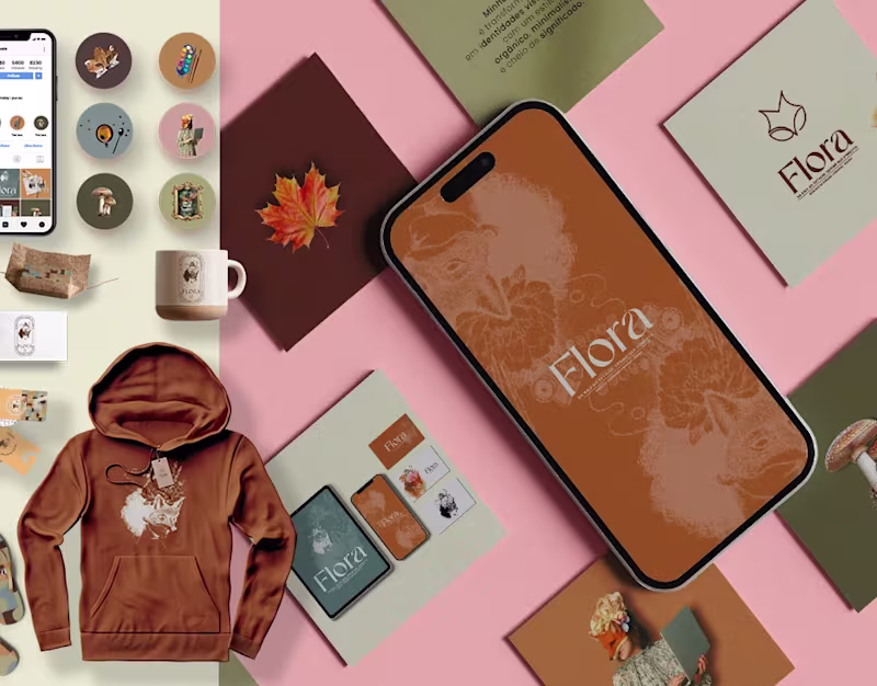 Cover image for Flora Design — Visual Identity
