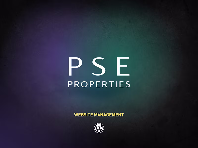 Cover image for Worked on the PSE Properties