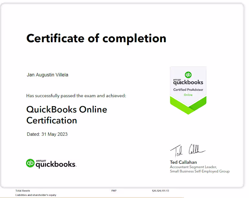 Cover image for Quickbooks Pro Advisor