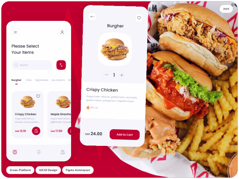 Cover image for Fast-Food Ordering App