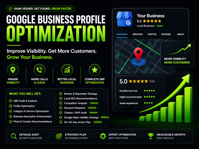 Cover image for Google Business Profile & Local SEO Specialist