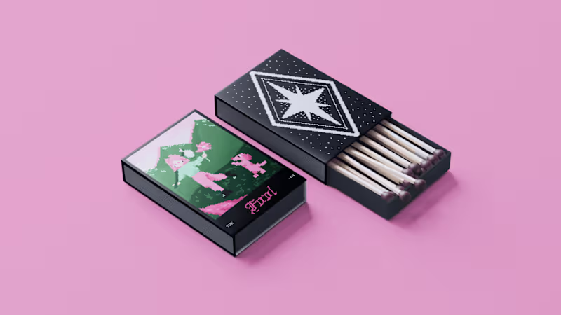 Cover image for Pixel Tarot Matchboxes
