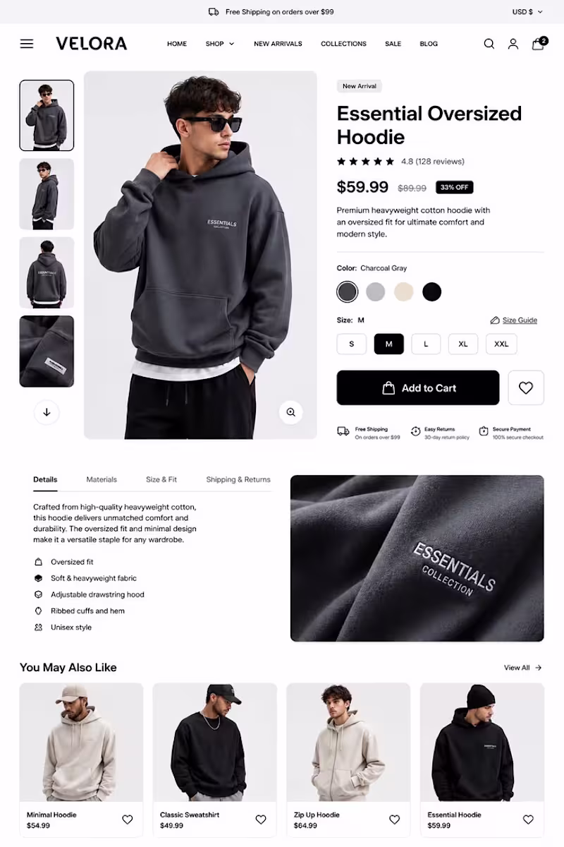 Cover image for SHOPIFY STORE 
A high-converting product