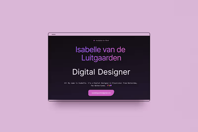 Cover image for My Portfolio ✨