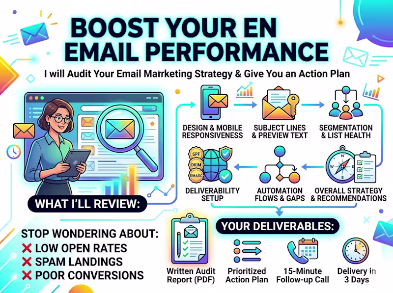 Cover image for Email Marketing Audit