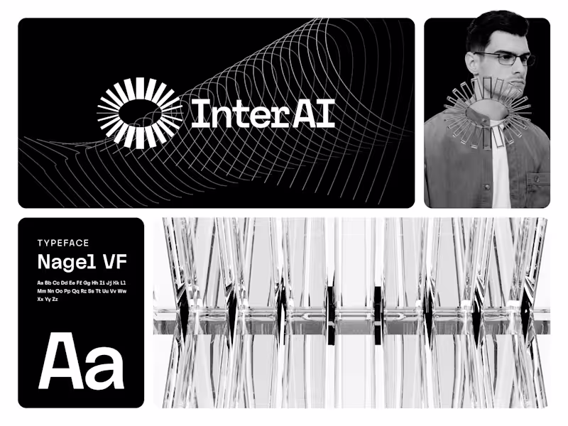 Cover image for InterAI Brand Identity Exploration