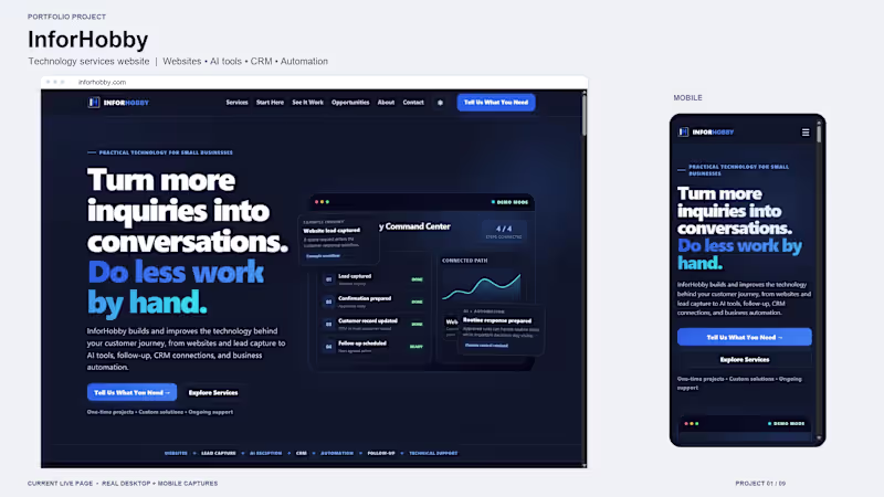 Cover image for Landing Page & Lead Capture