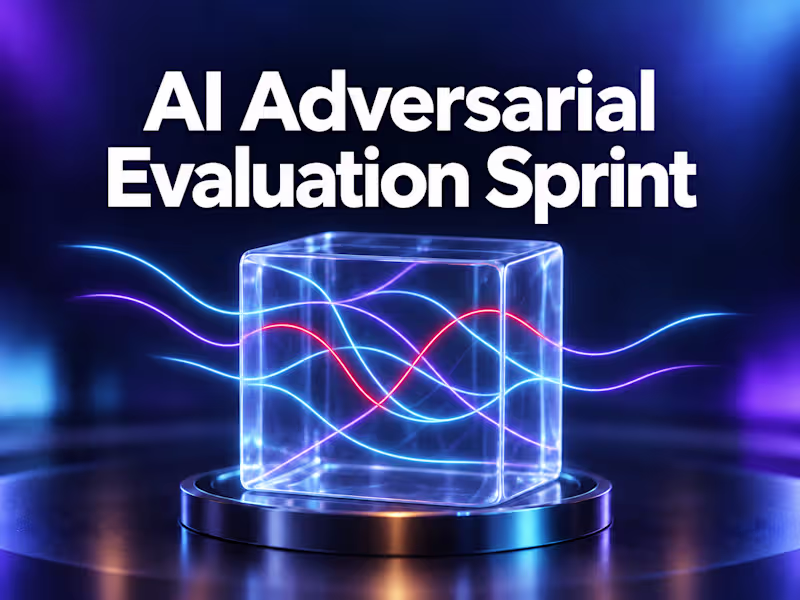 Cover image for AI Adversarial Evaluation Sprint