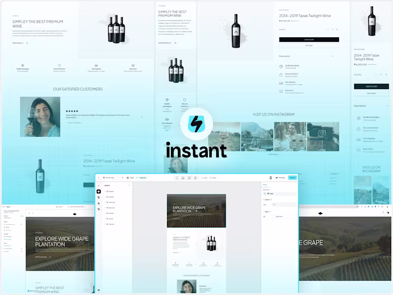 Cover image for
🛍️ Tazak | Wine Landing Page