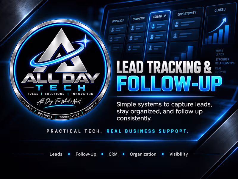 Cover image for Simple Lead Tracking & Follow-Up System