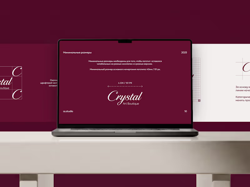Cover image for Crystal Art Boutique – logo-book
My