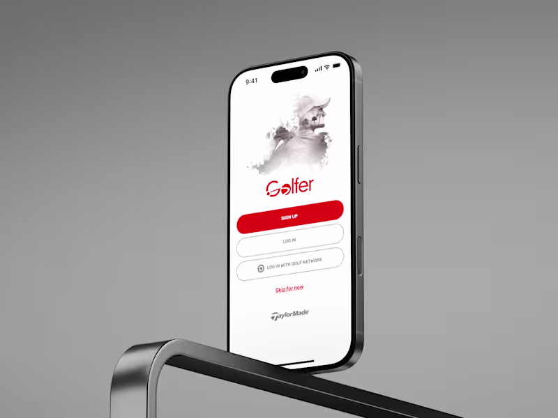 Cover image for Golf Community & Lifestyle App | Sports Tech | Mobile