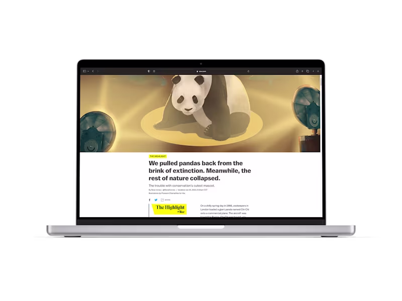 Cover image for Editorial illustration for Vox media