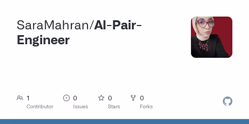 Cover image for AI Pair Engineer